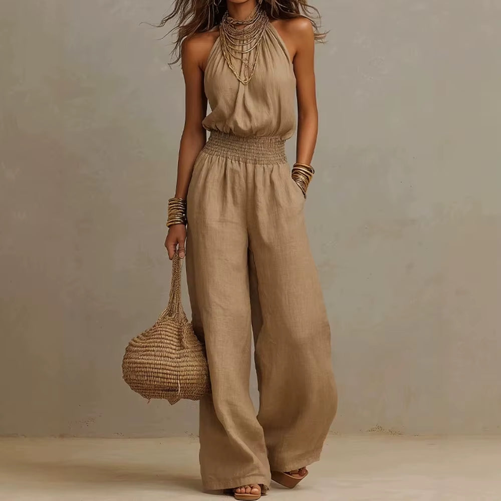 Cleo™ - Abito elegante donna Lino