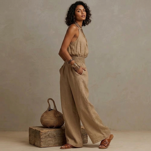 Cleo™ - Abito elegante donna Lino