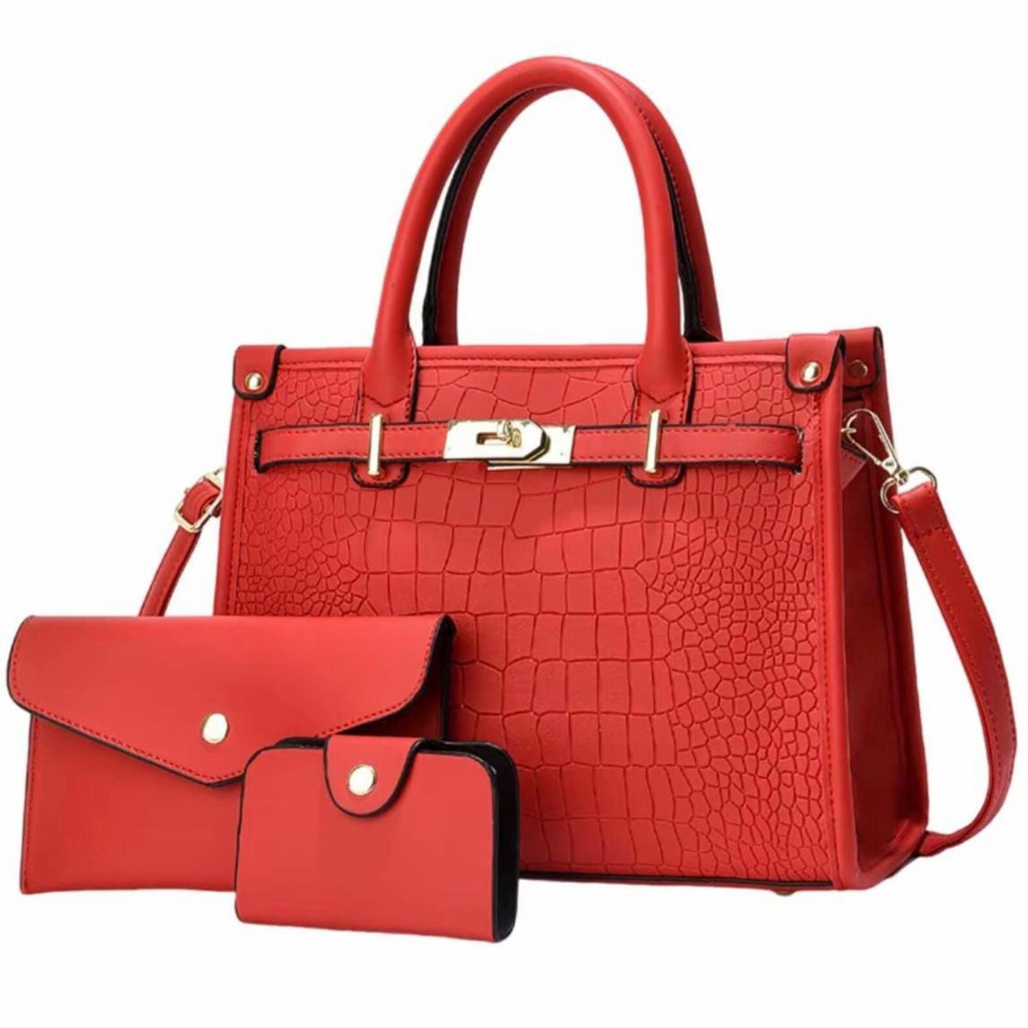 YOUR  BAG .The Essential Every Day Bag: 3-in-1 Set with Multi-Compartments organized 📂📱👜